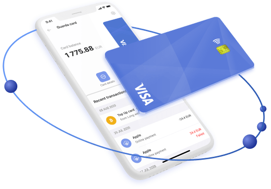 Сrypto debit card — virtual & plastic visa cards