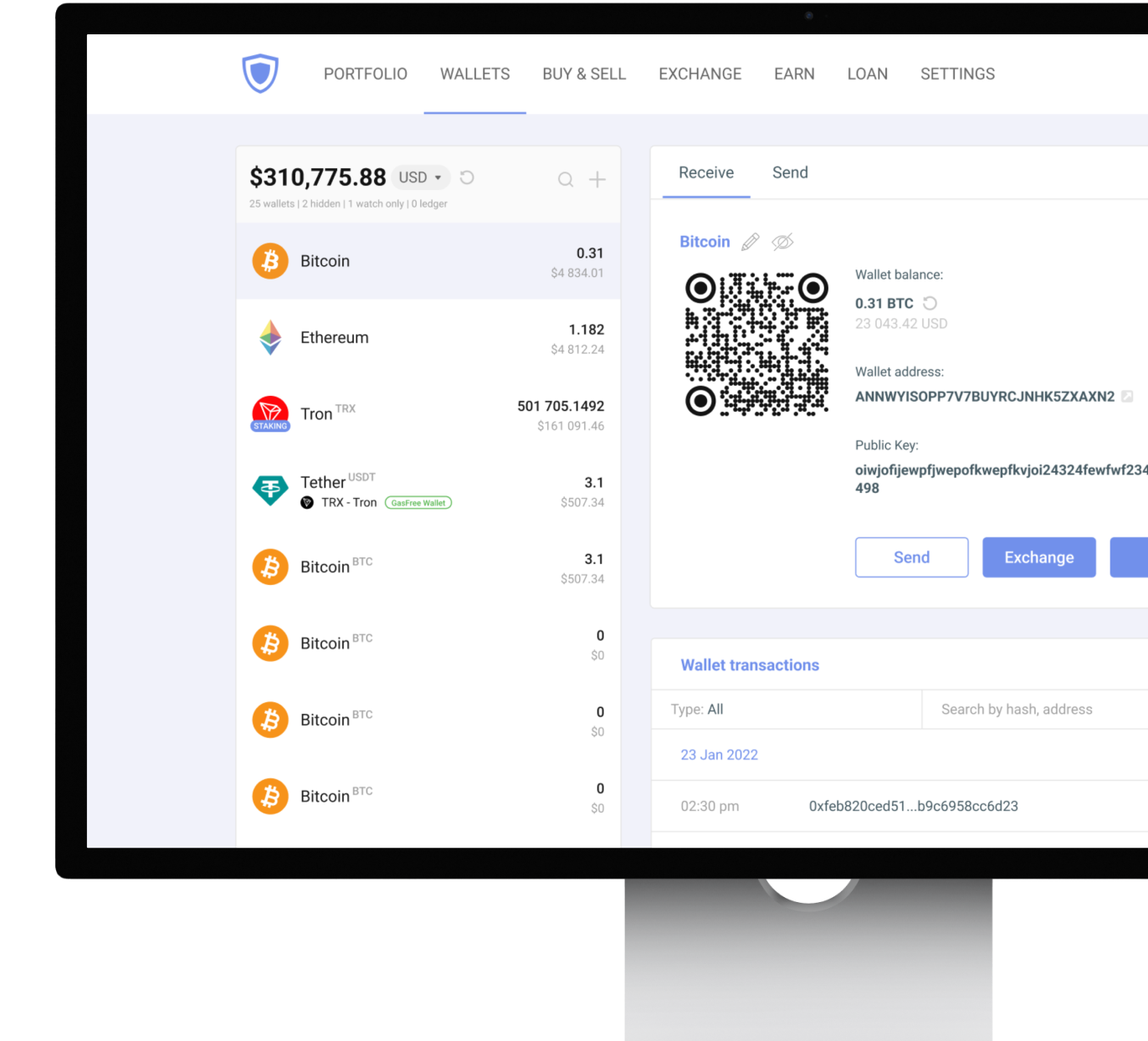Desktop Wallet