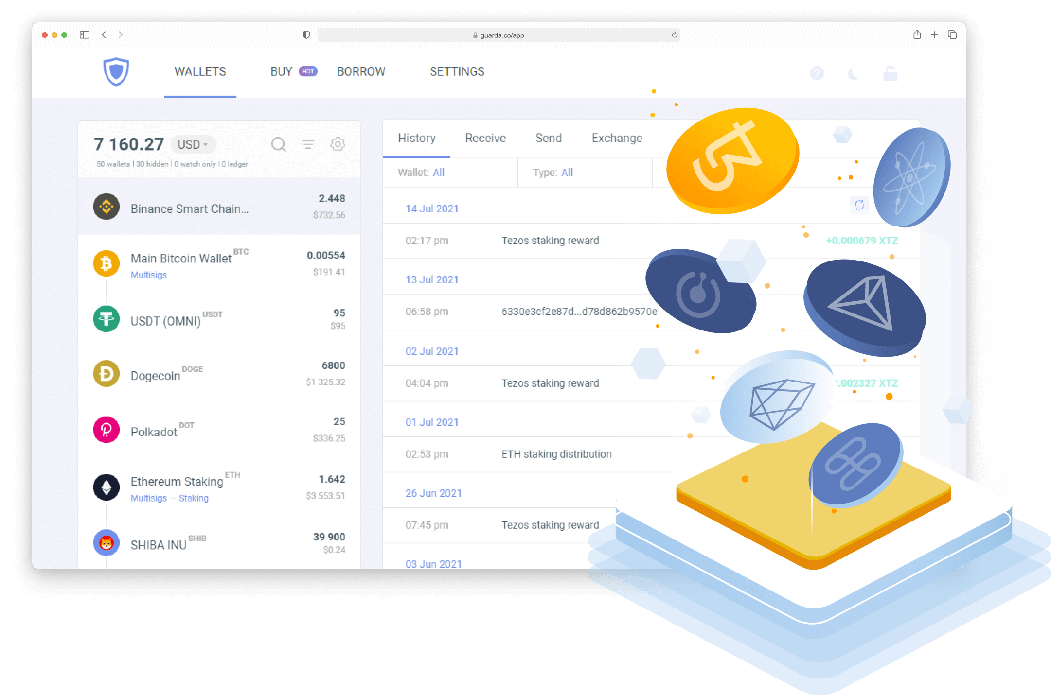 Download Guarda Wallet for Mac, Windows, or Linux