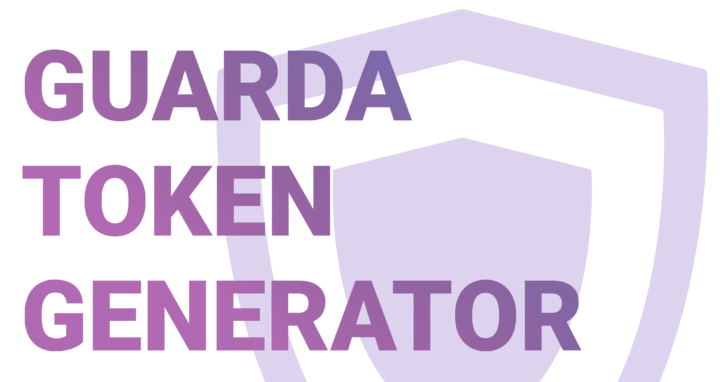 Create tokens with Guarda