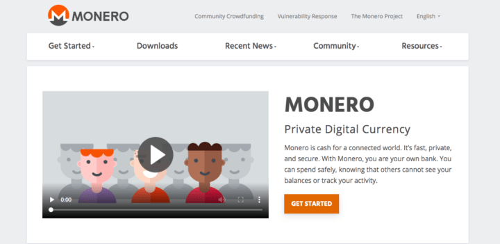 Monero website