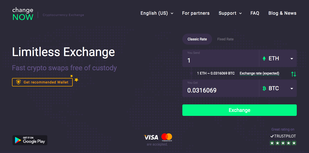 exchange Bitcoin