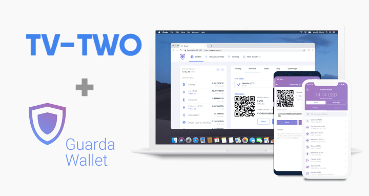 TTV ERC TV-TWO mobile wallet