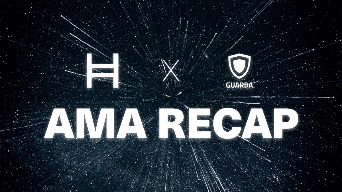 AMA Recap With Hedera ($HBAR) SVP | Guarda Blog