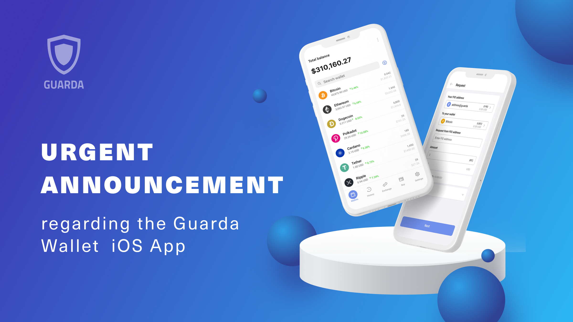 Important Notice Regarding the Guarda Wallet iOS App