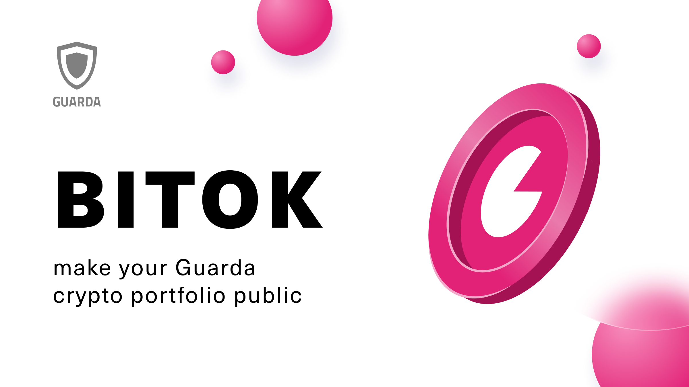 How to Make your Guarda Portfolio Public using BitOK
